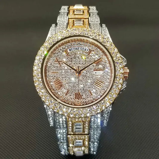 Men's Luxury Crystal Watches