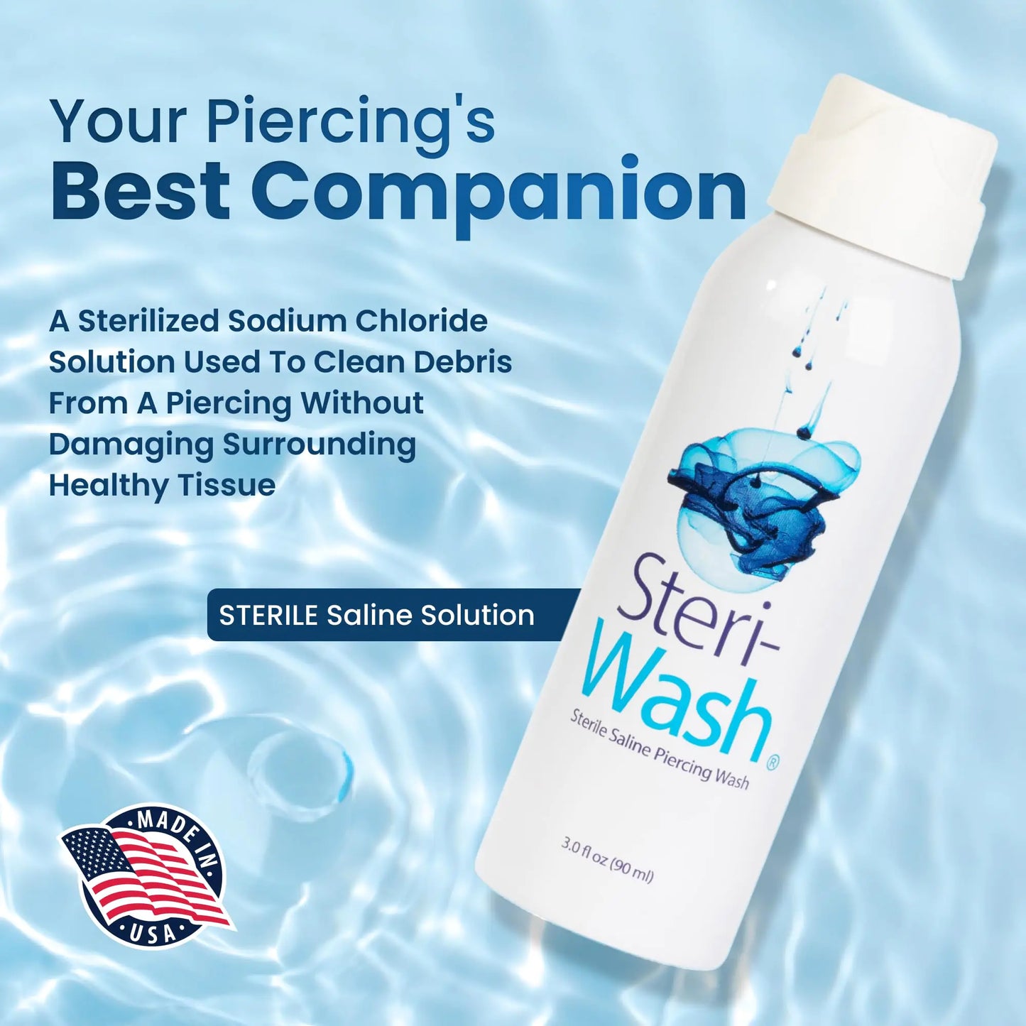 Steri-Wash® Aftercare Piercing Spray 3 oz